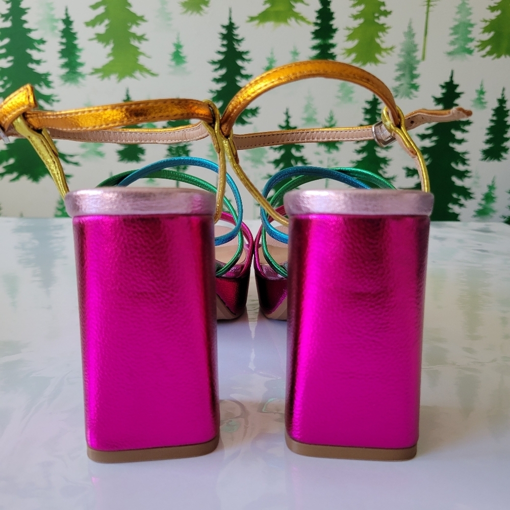 New Pop Kallie Heeled Sandal. - Picture 5 of 9